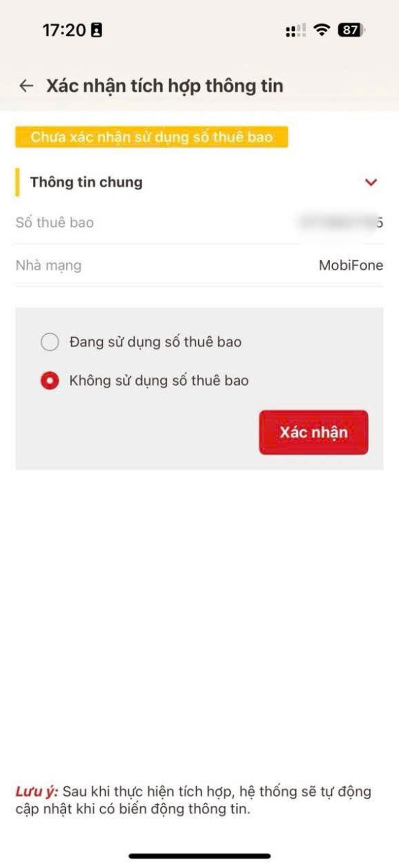 Cách xác thực thông tin SIM chính chủ trên VNeID để không bị khóa SIM, xóa số điện thoại