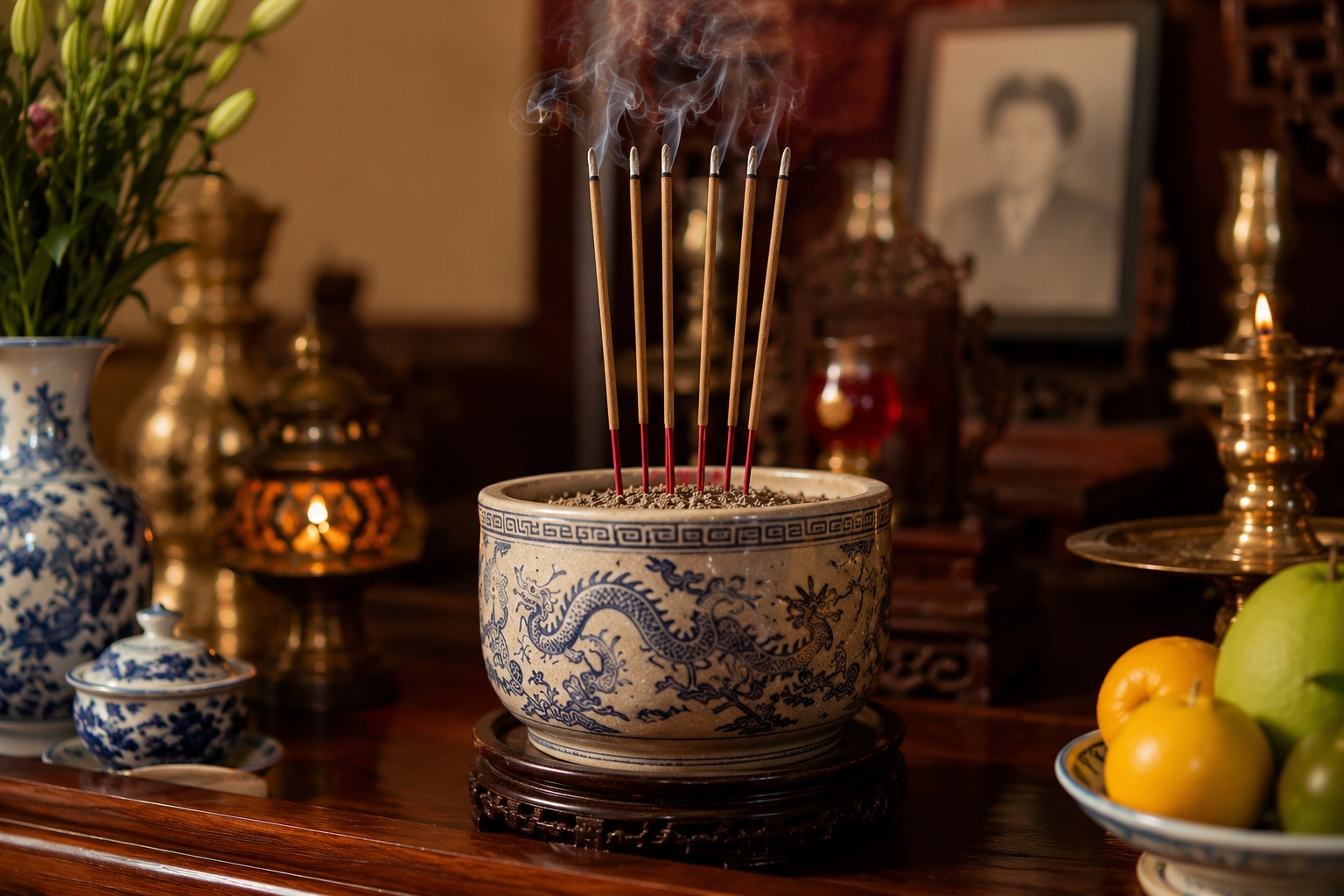 Thắp hương xong đừng chạm vào 2 thứ này