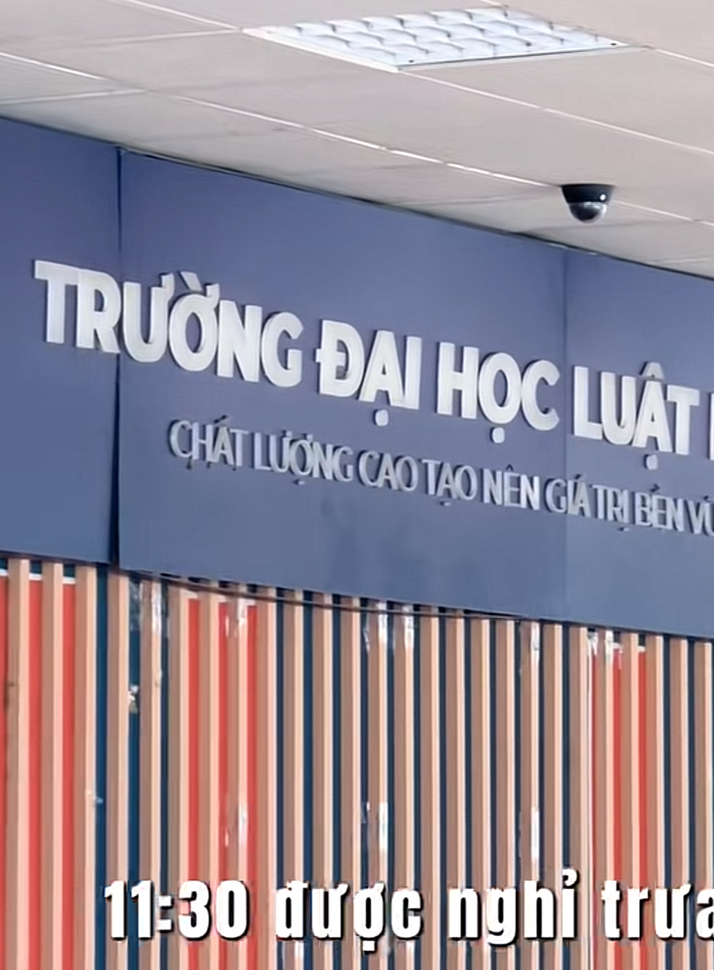 Hải My nghỉ trưa sau buổi học sáng