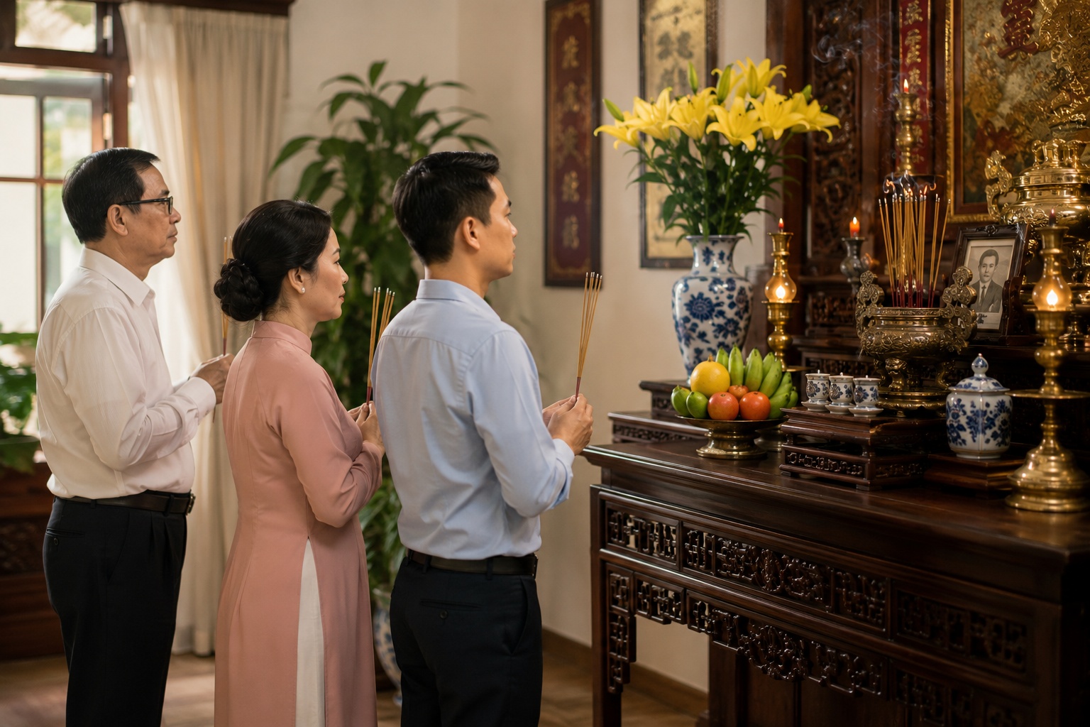 2 việc cần tránh trước khi thắp hương