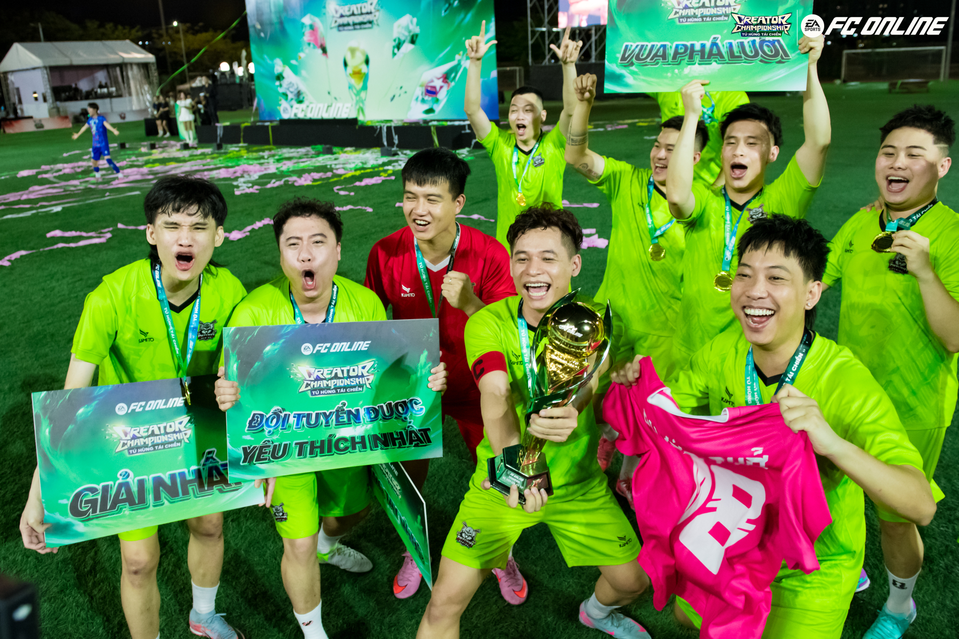 Refund Gaming là đội tuyển vô địch giải đấu FC Online Creator Championship mùa 2
