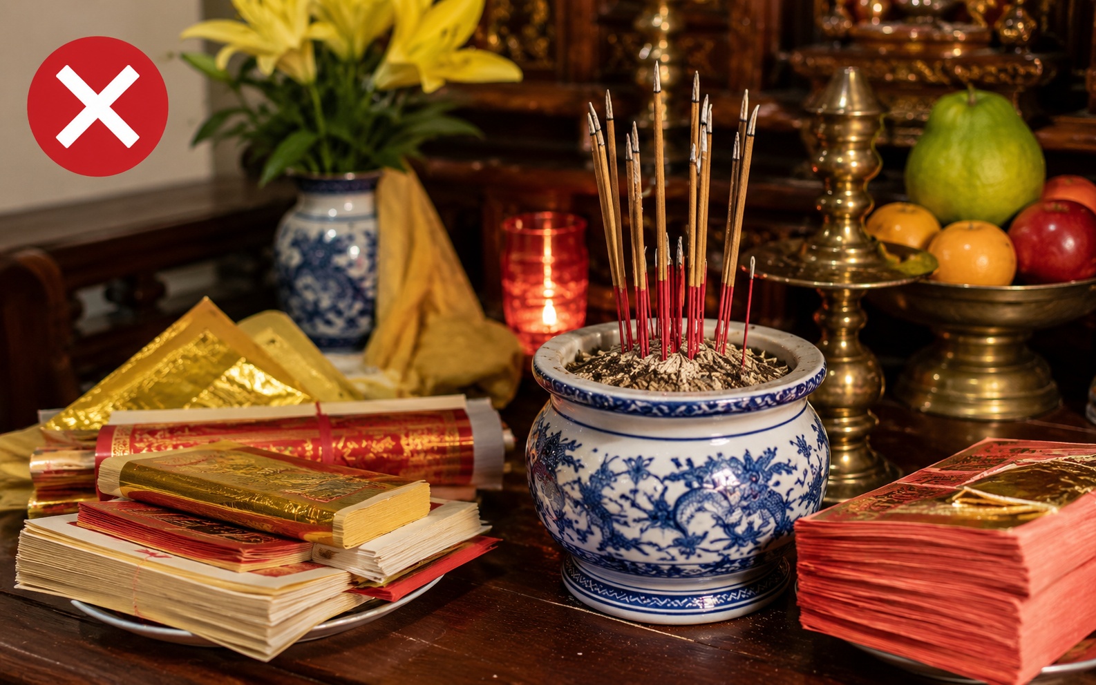 Lời khuyên khi thắp hương mùa nắng nóng