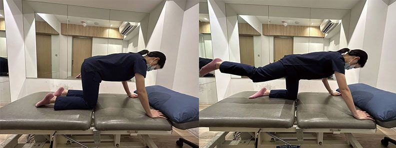 Bác sĩ hướng dẫn bài tập tăng sức mạnh cho chân
