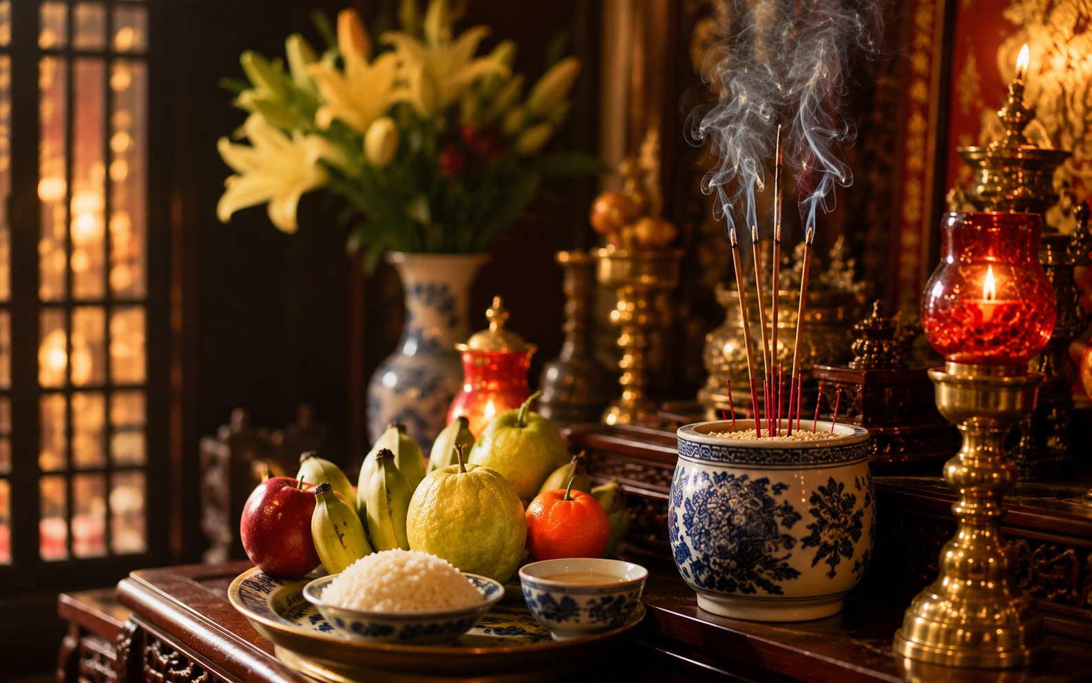Thắp hương xong bao lâu thì hạ lễ, thụ lộc?