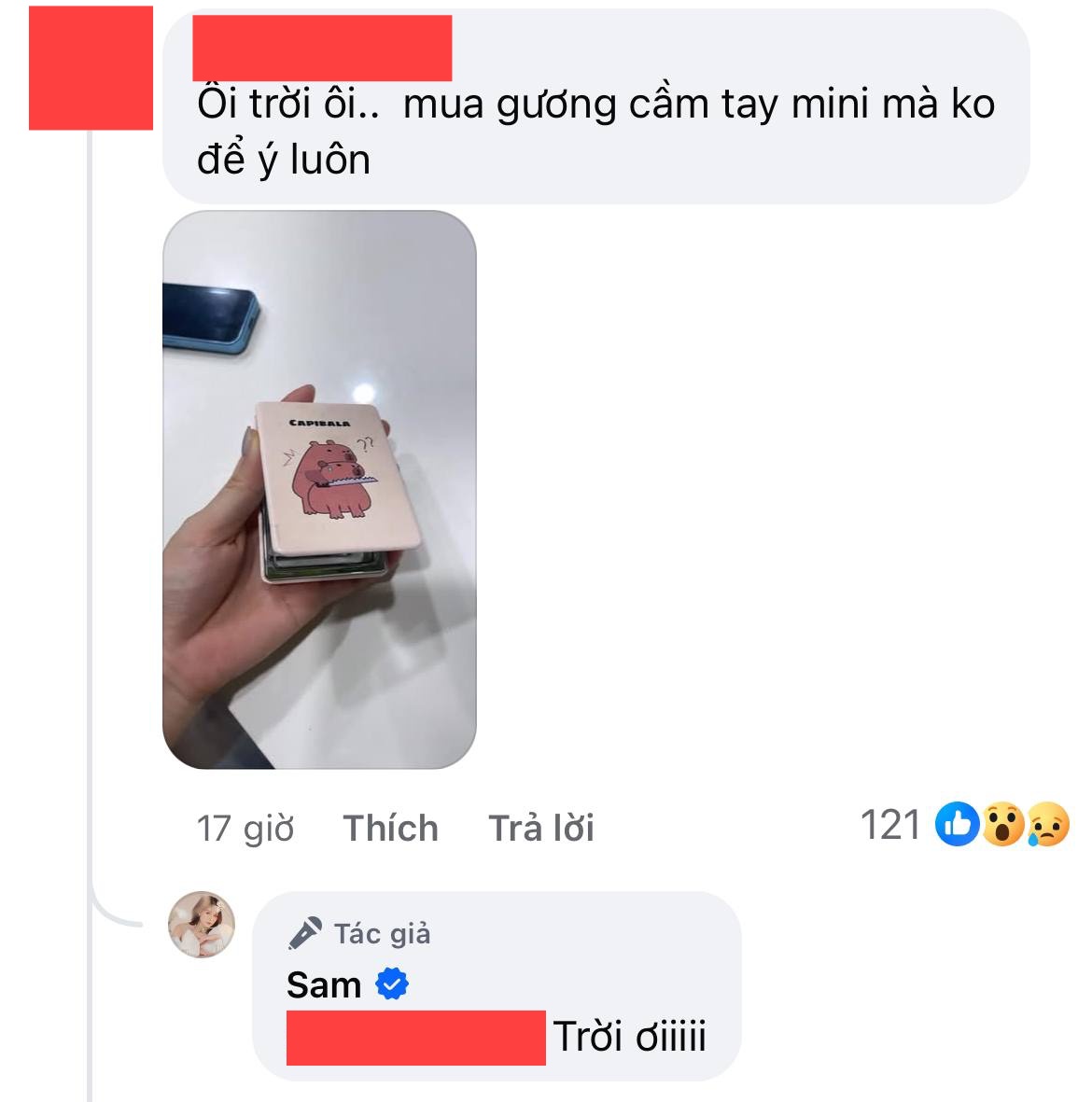 Cô phải thốt lên