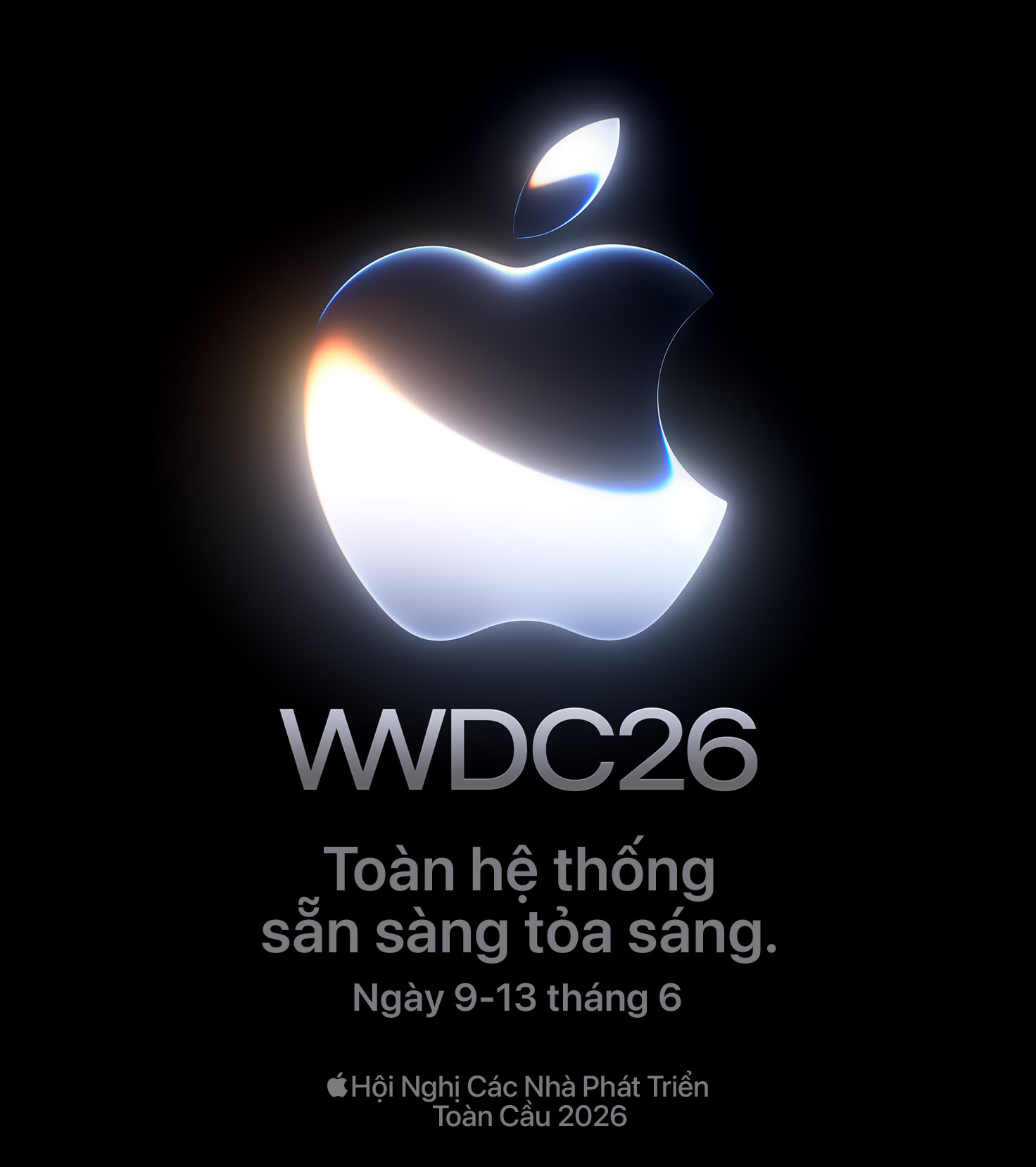 Thời gian của sự kiện WWDC 2026 đã được ấn định vào ngày 13/9