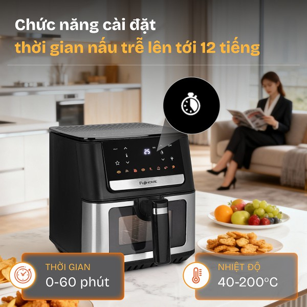 SALE 6/6: 5 mẫu nồi chiên không dầu giá loanh quanh 1 - 1,5 triệu, nhà bạn đã sắm chưa?