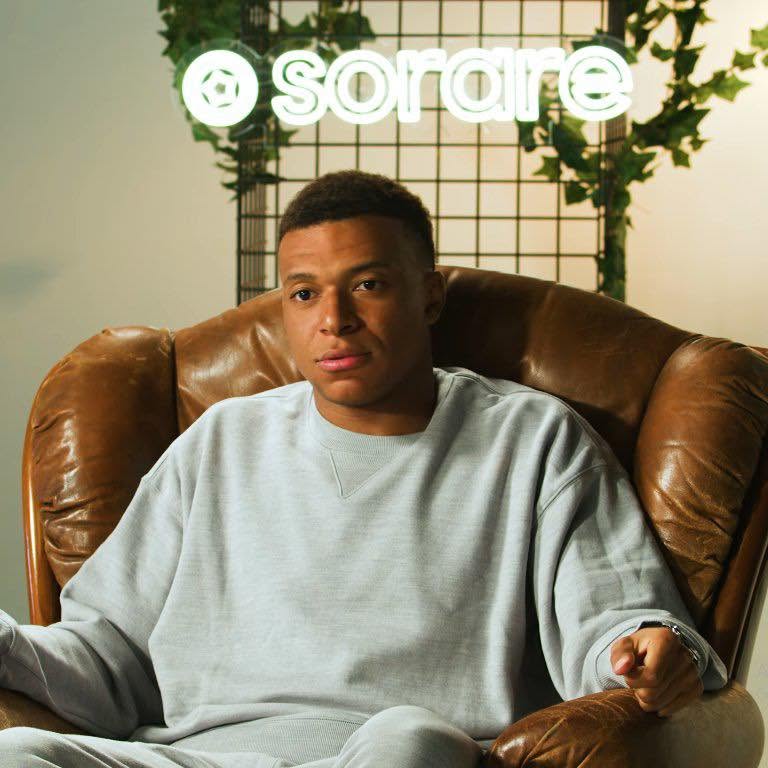 Mbappe trong cuộc phỏng vấn với Sorare (Ảnh:Sorare)