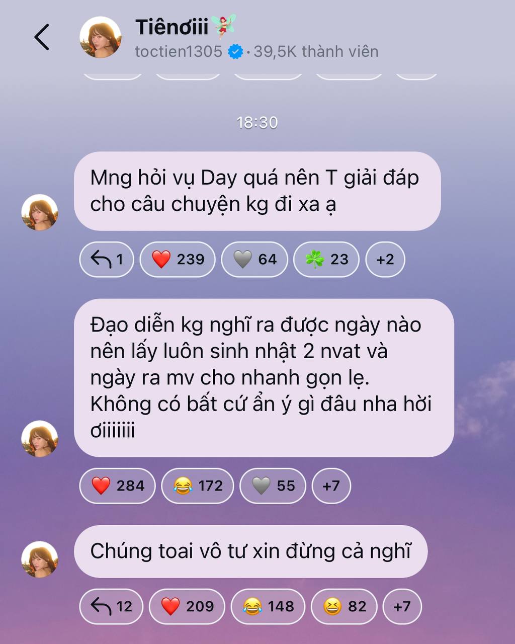 Tóc Tiên lên tiếng về những con số ẩn ý gây bàn tán