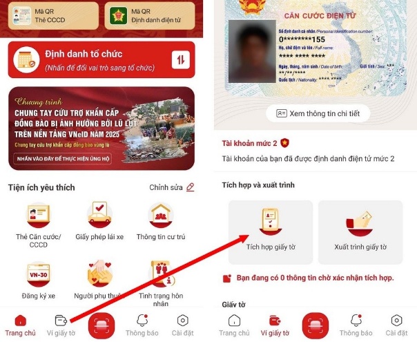 Cách tích hợp hộ chiếu vào ứng dụng VNeID mà người dân nên làm càng sớm càng tốt