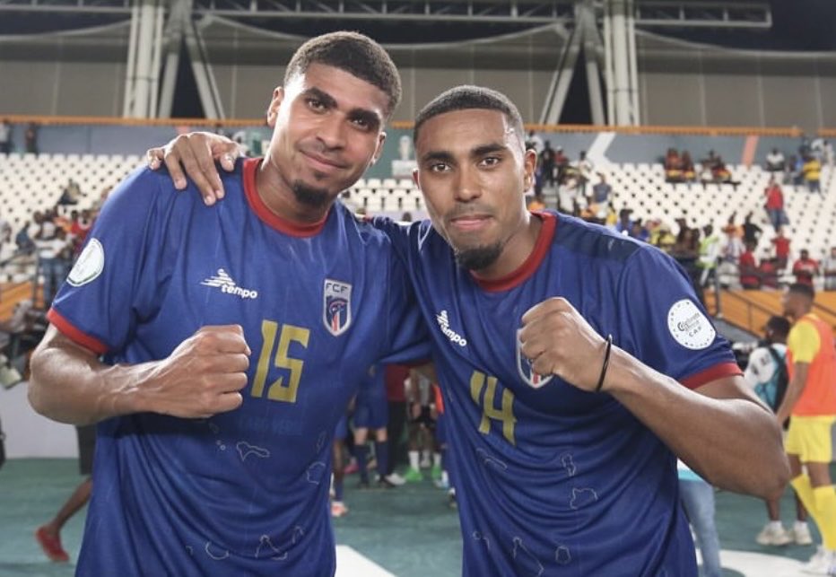 Anh em Laros Duarte và Deroy Duarte ở tuyển Cape Verde