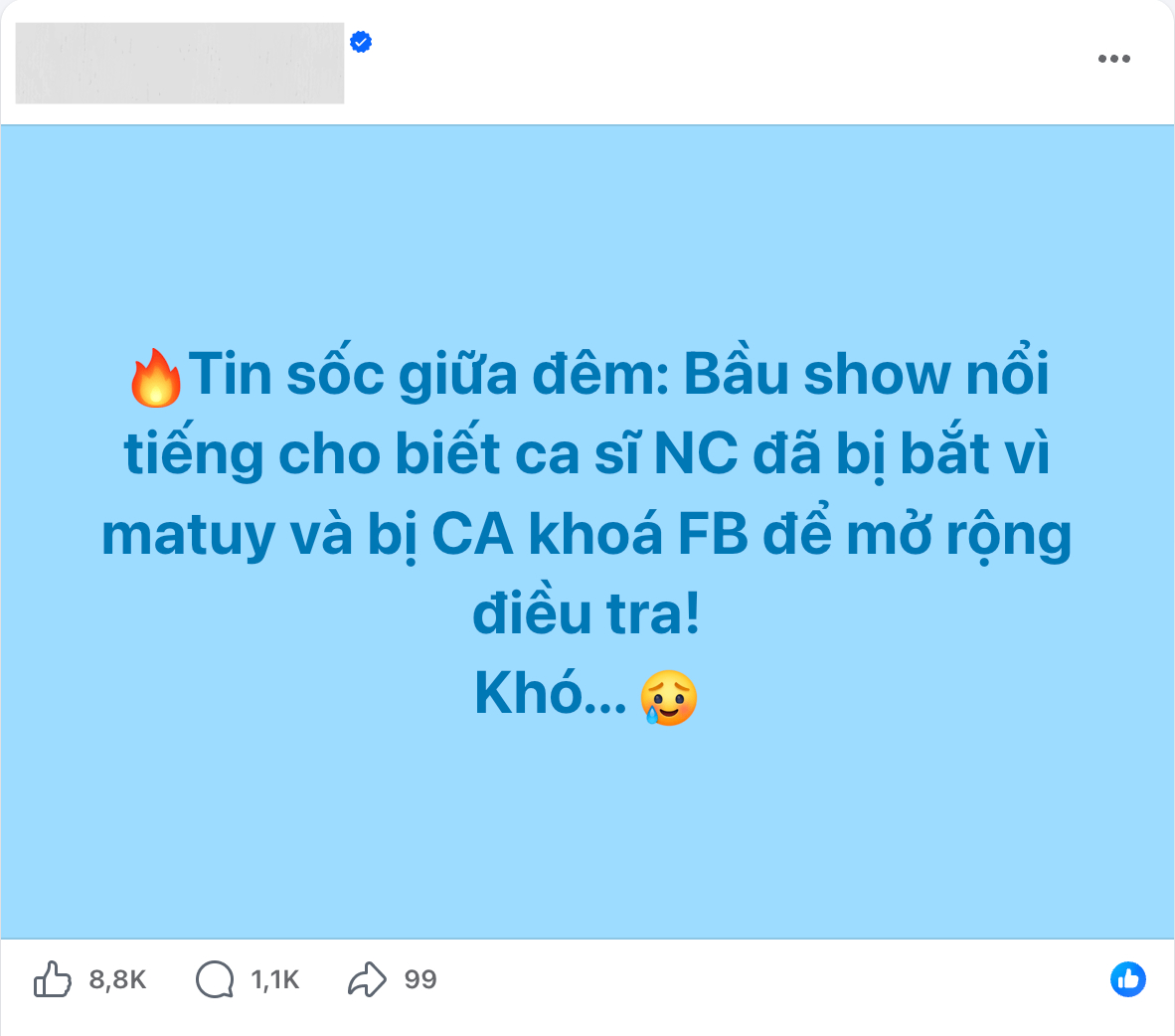 Cư dân mạng hoang mang kèm theo đó là những bàn tán xôn xao vì thông tin chưa xác thực