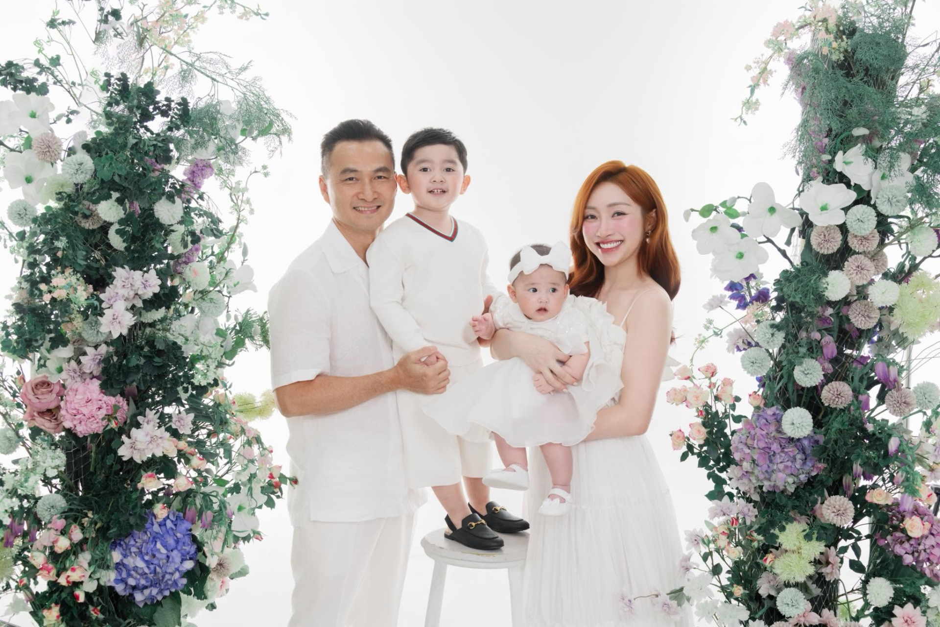 Vợ chồng Chi Bảo có hôn nhân bình yên, hạnh phúc