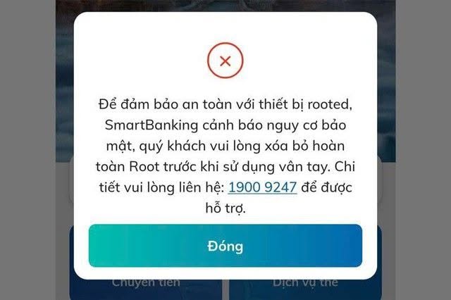 Thông báo ngân hàng gửi tới các khách hàng liên quan tới quy định mới về giao dịch trên ứng dụng mobile banking