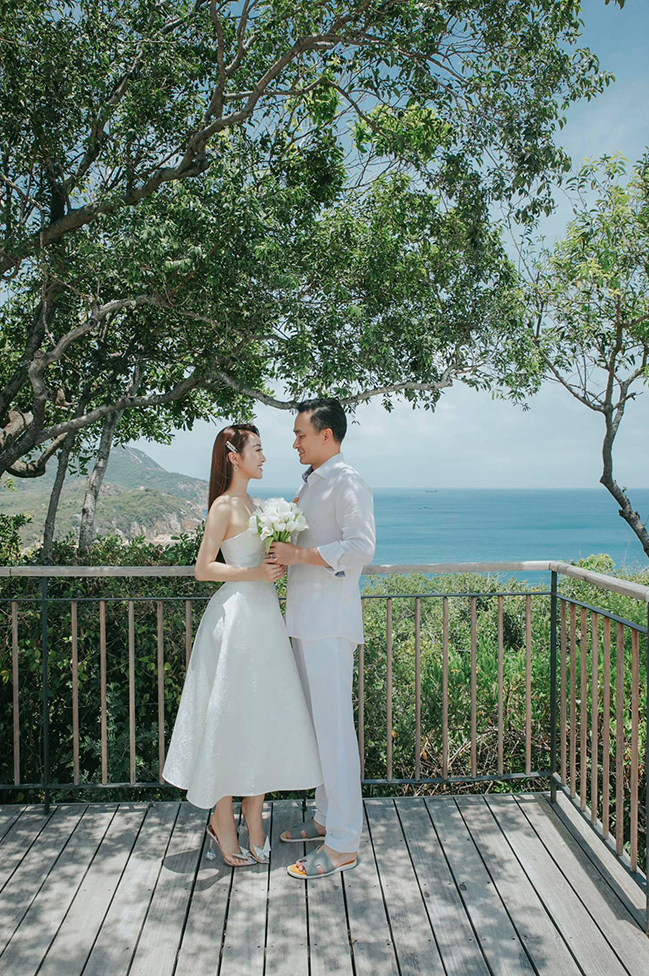 Lý Thùy Chang cho biết vợ chồng cô sẽ xây khu resort để tổ chức lễ cưới