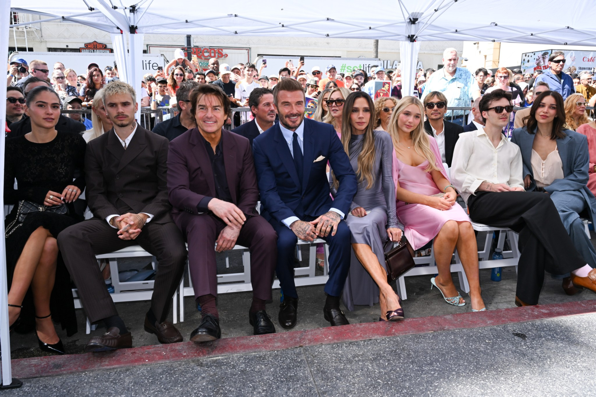 Gia đình Beckham (Ảnh: Getty)