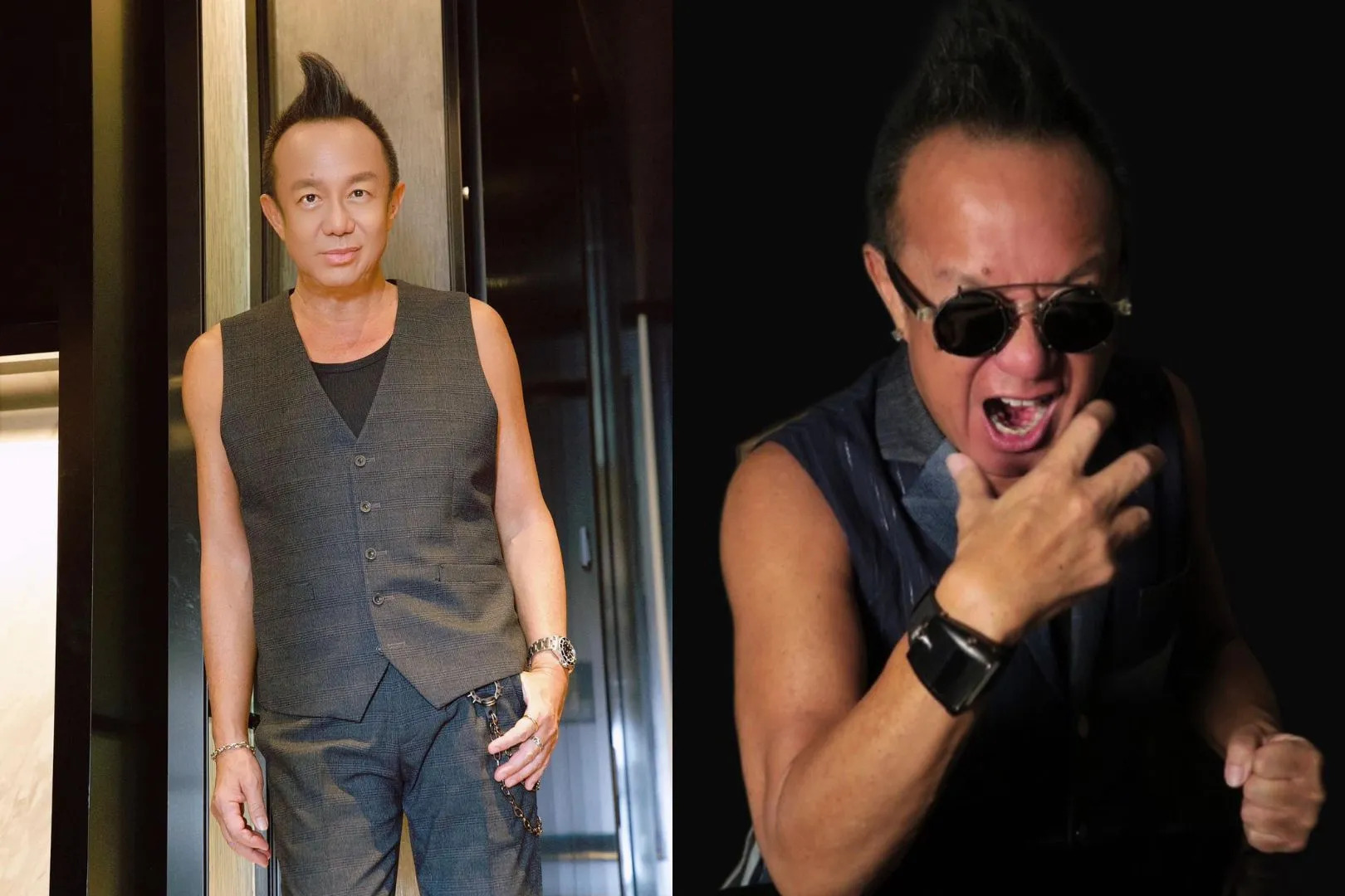 David Huang được mệnh danh là “Ông trùm nhạc Rock” người Mỹ gốc Hoa nhờ chất giọng nội lực