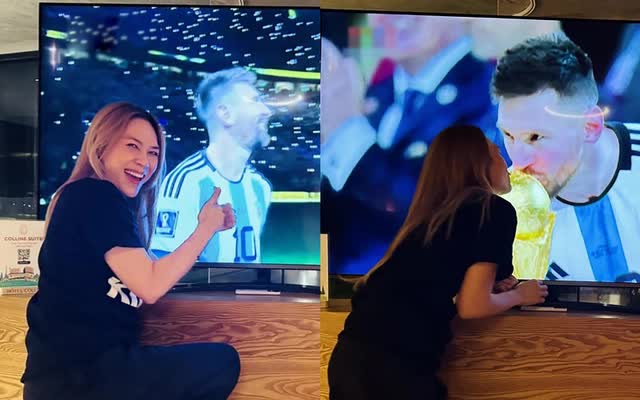 Mỹ Tâm ăn mừng cuồng nhiệt khi Messi và các đồng đội vô địch World Cup 2022