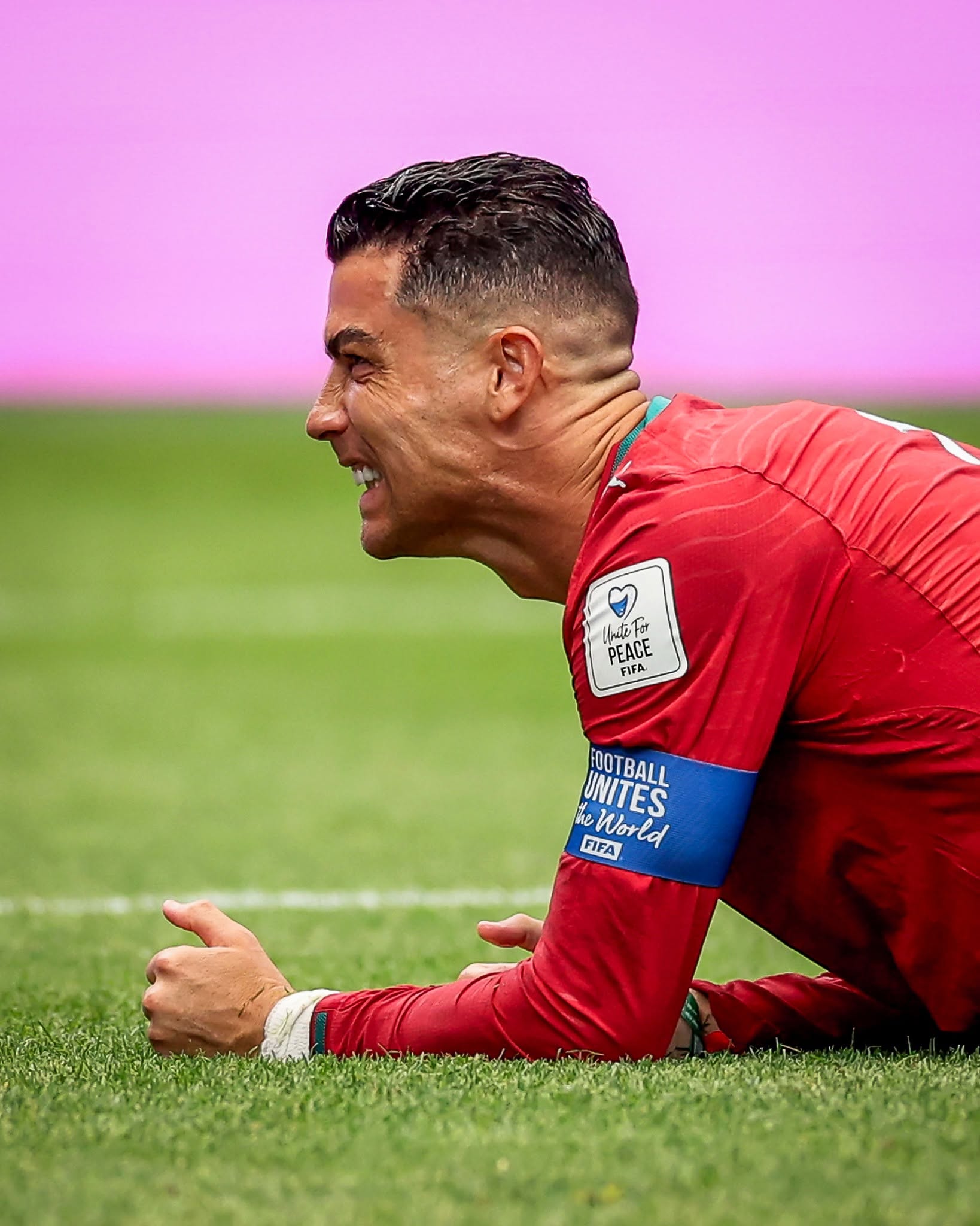 Ronaldo với trận đấu bế tắc (Ảnh: BR Football)