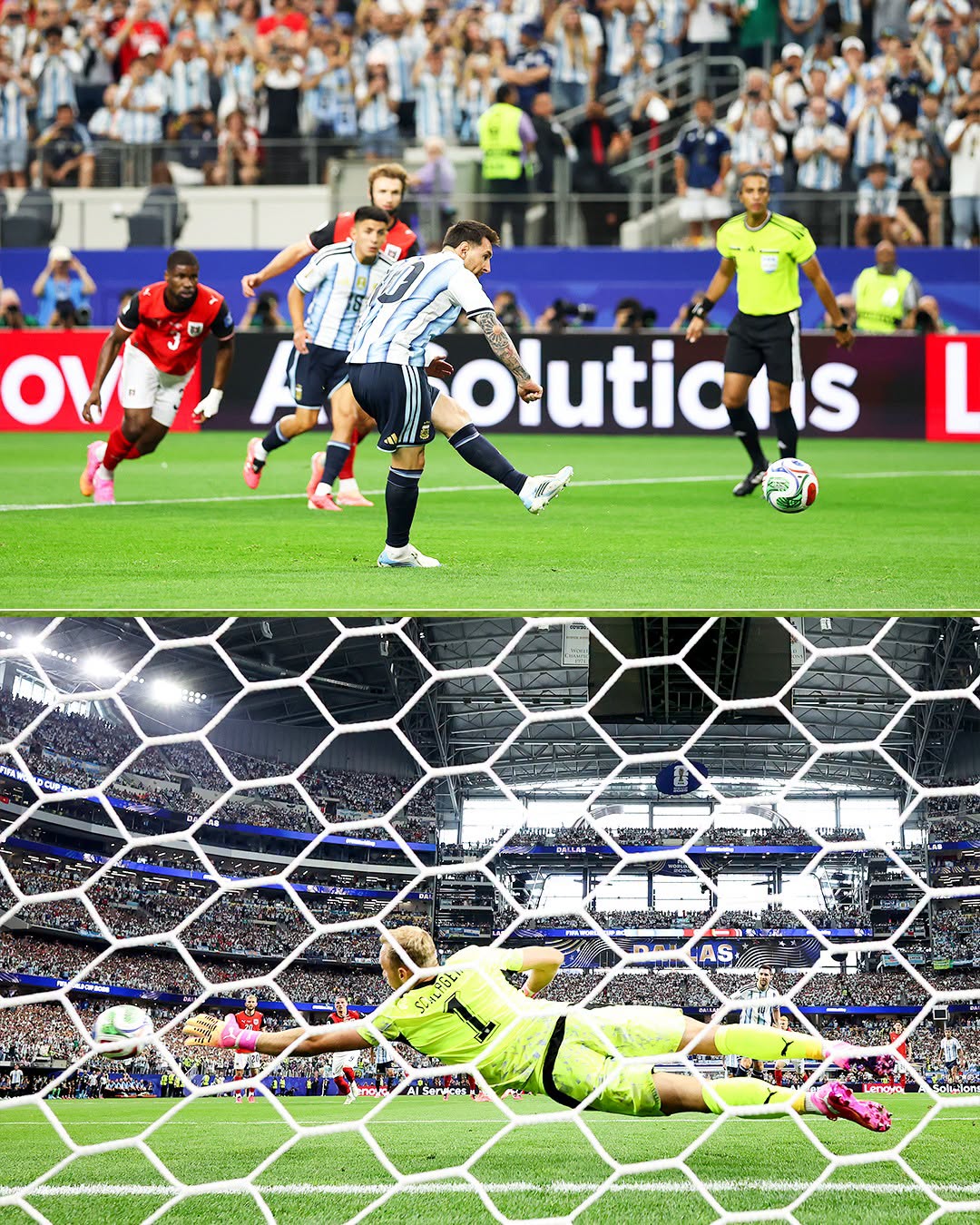 Cú penalty hỏng ăn đẹp nhất của Messi