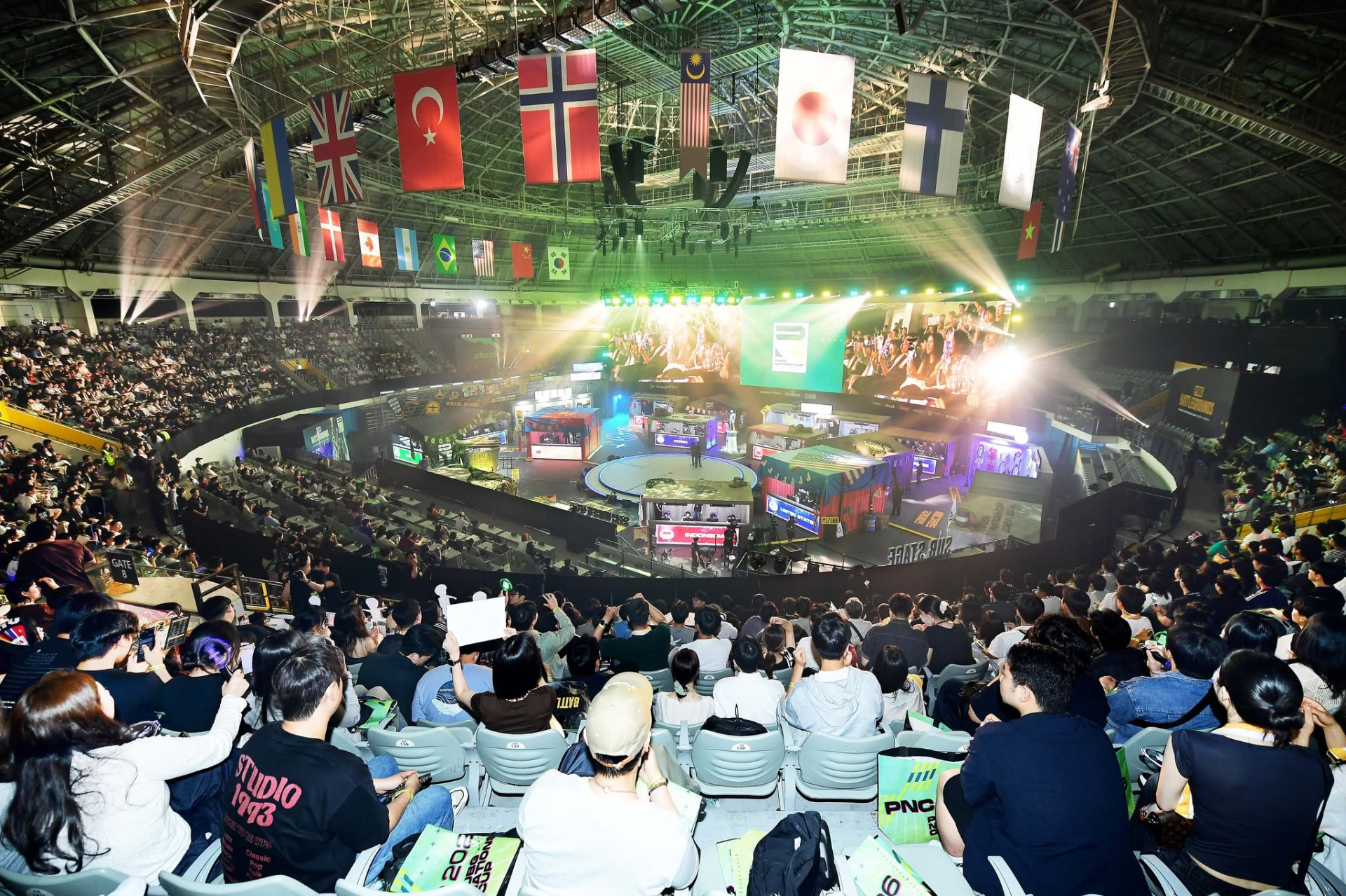 Một không khí eSports cuồng nhiệt đang diễn ra tại PNC 2026 (Ảnh: KRAFTON)
