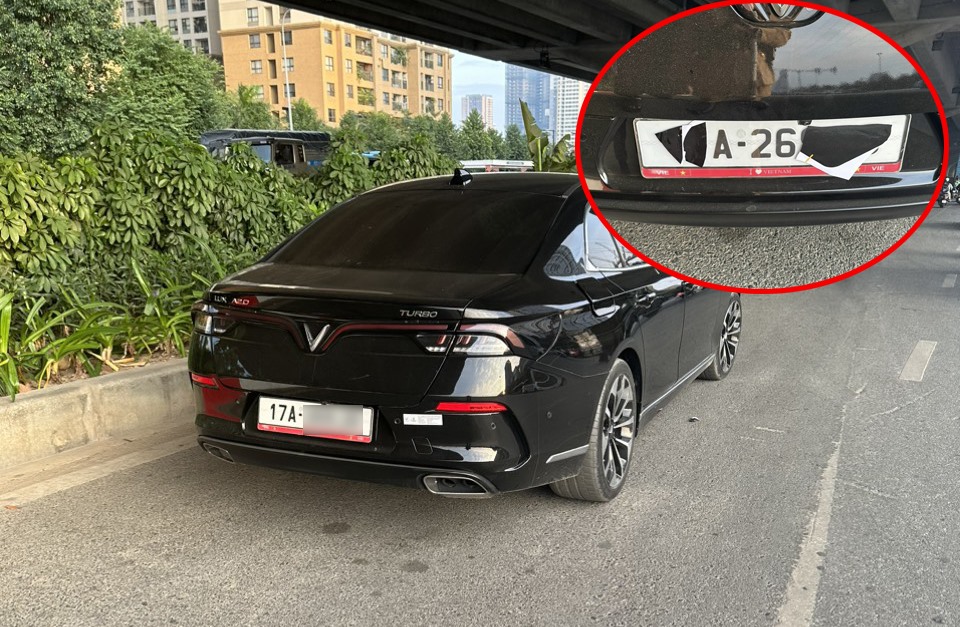 Mức phạt đối với hành vi vi phạm quy định về hiển thị biển số tối đa lên đến 26 triệu đồng