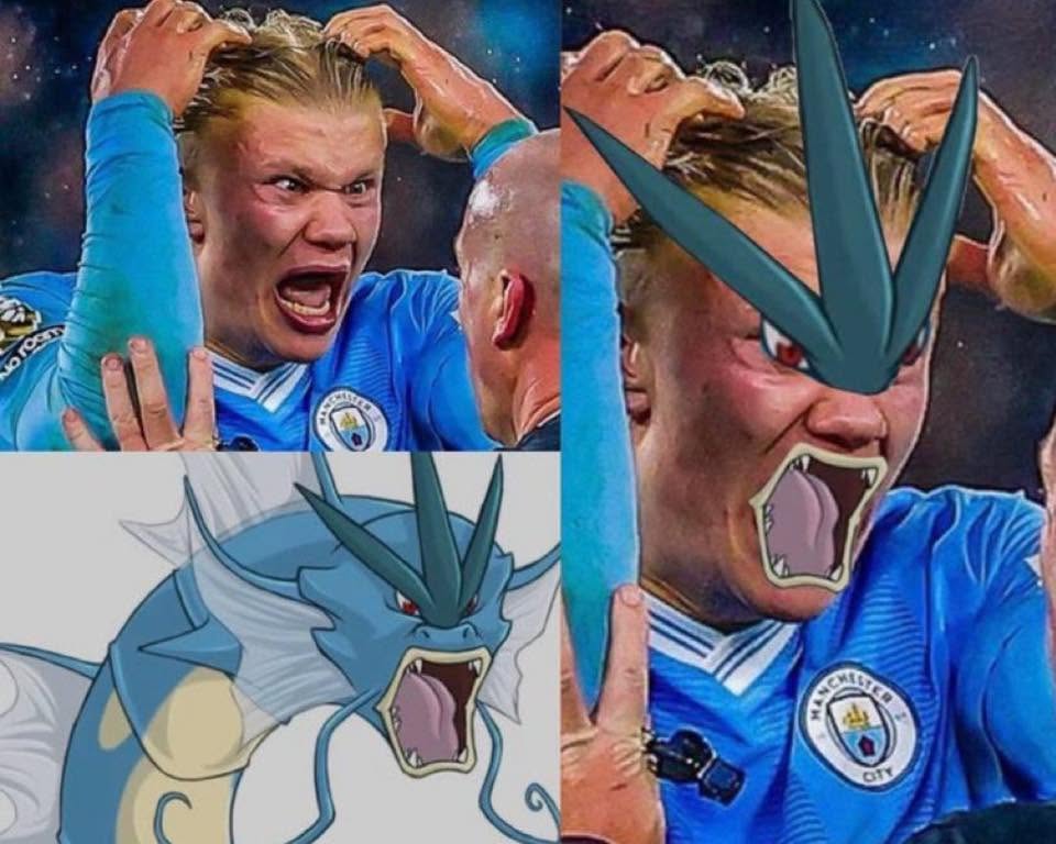 Erling Haaland khiến MXH thế giới bùng nổ, một rổ meme được chế ra sau cú đúp tiễn Brazil về nước