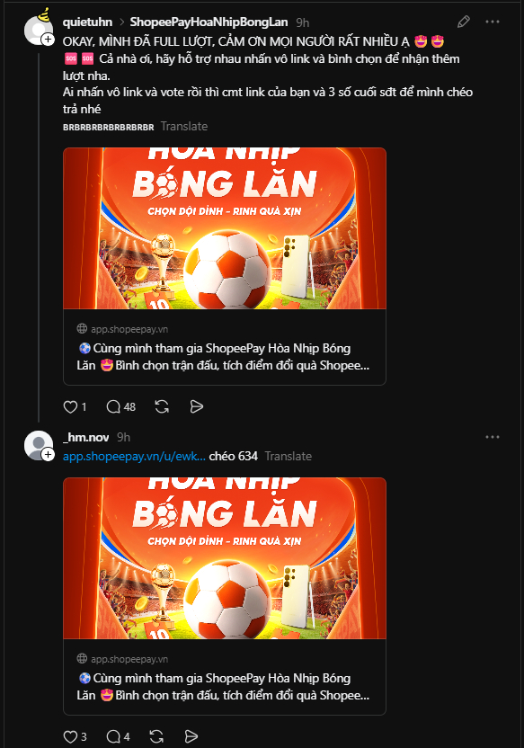 Cộng đồng đang thi nhau làm