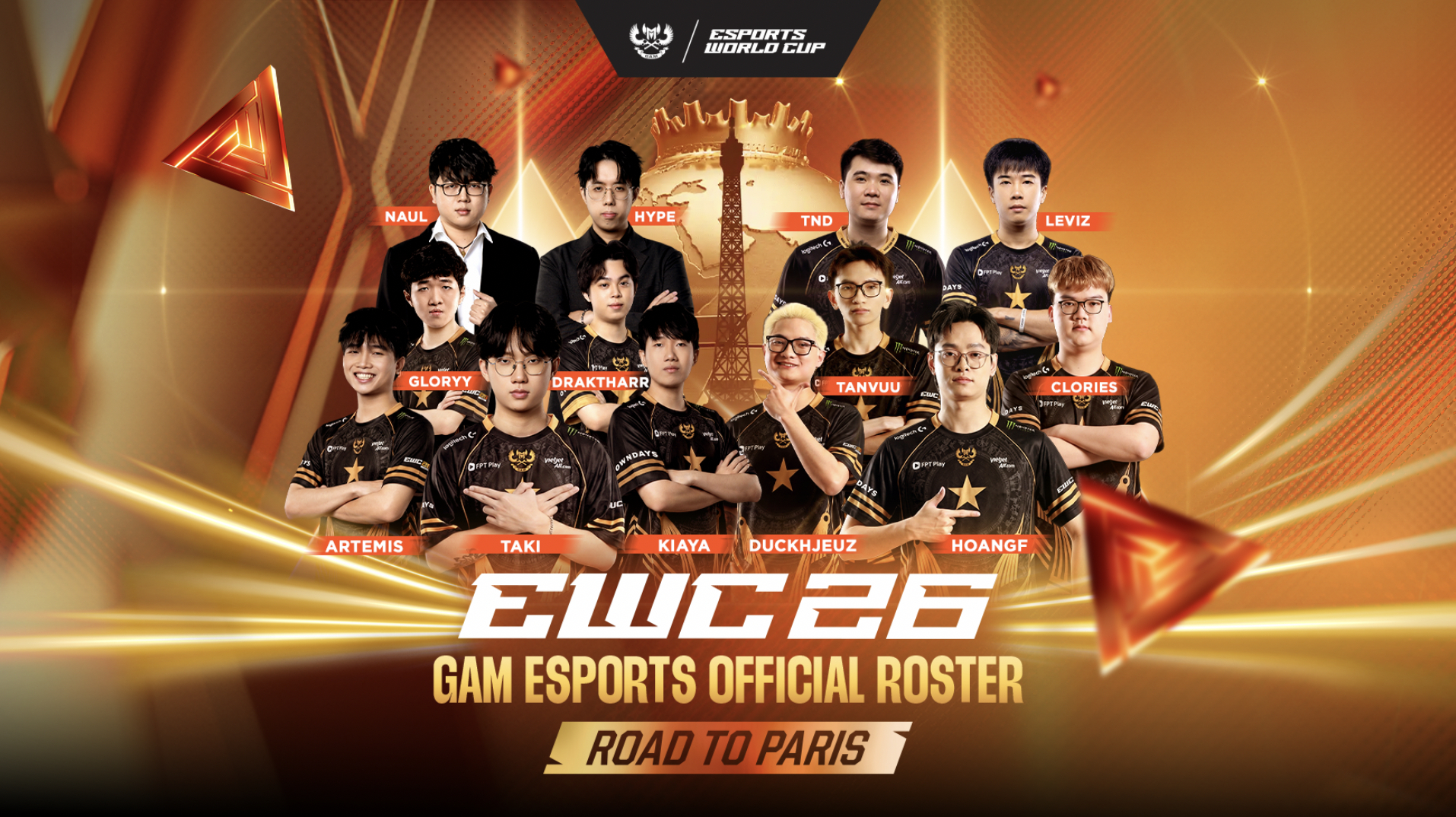 GAM Esports sẵn sàng chinh phục EWC 2026, khát vọng nâng tầm thể thao điện tử Việt Nam