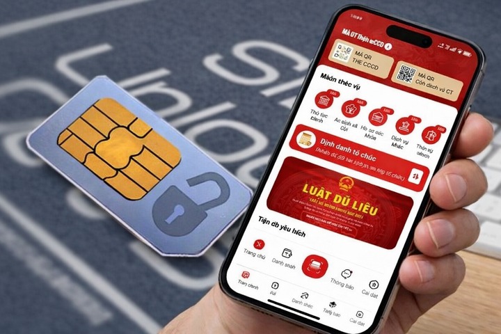 Người dân có thể xác thực thông tin thuê bao trên ứng dụng VNeID