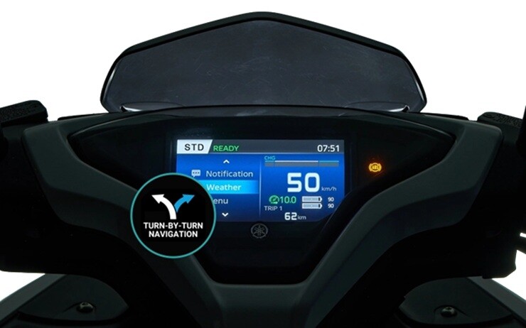 Xe tay ga điện thể thao Yamaha ra mắt, một lần sạc chạy 117 km