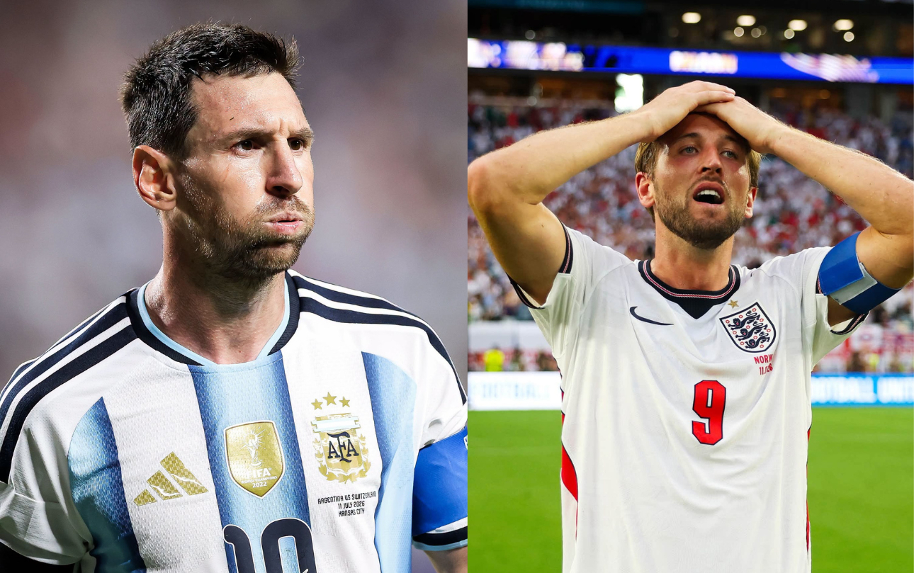Messi sẽ đối đầu Harry Kane và các đồng đội ở bán kết World Cup 2026 (Ảnh: Getty)