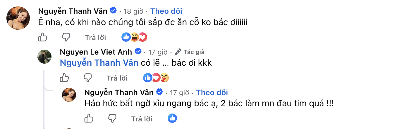 Phản ứng của Việt Anh trước câu hỏi về chuyện cưới xin dưới bài đăng công khai tình cảm với Quỳnh Nga