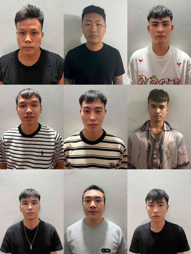 Các đối tượng tại cơ quan điều tra