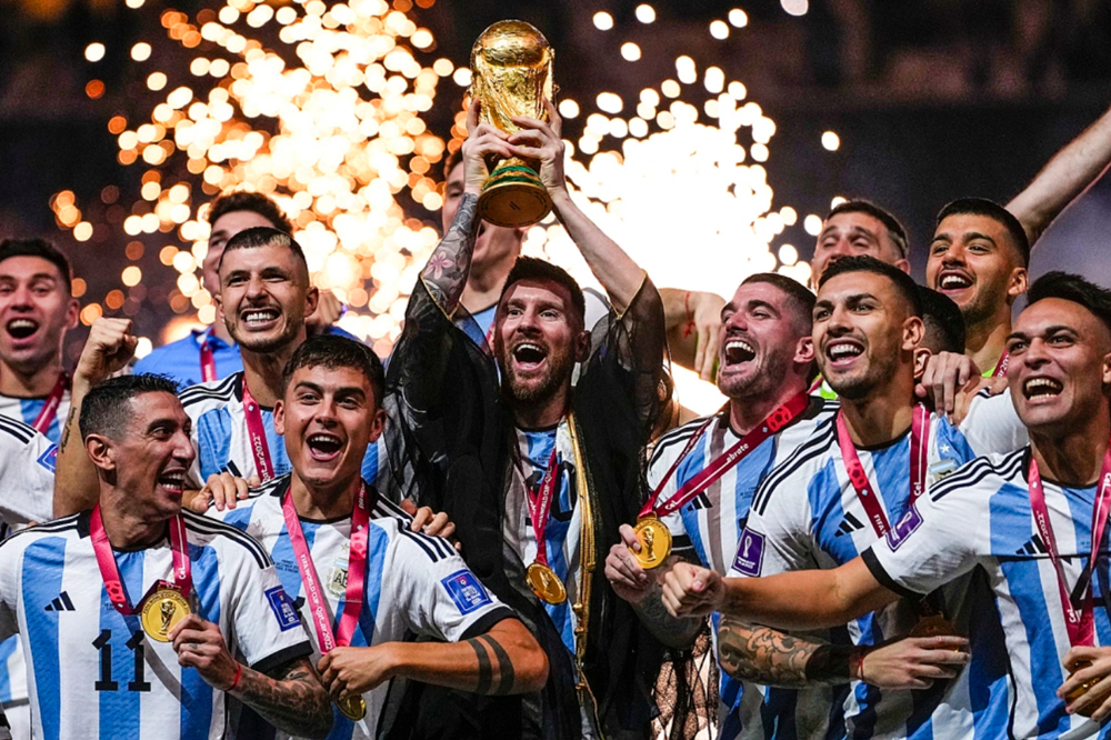 Đội vô địch năm 2022 là Argentina đã nhận 42 triệu USD (Ảnh: Getty)