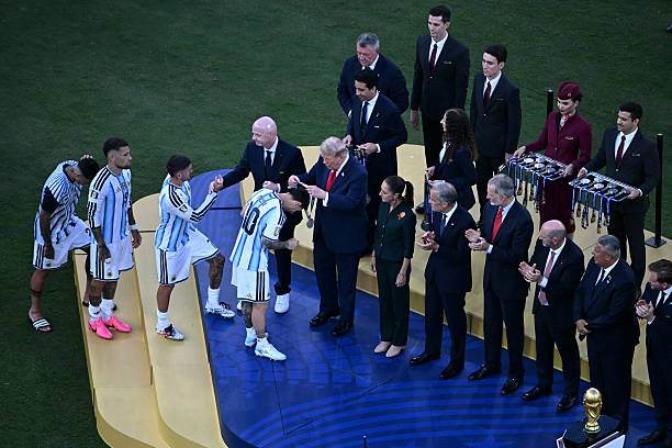 Trước đó, đội Argentina đã nhận HCB 