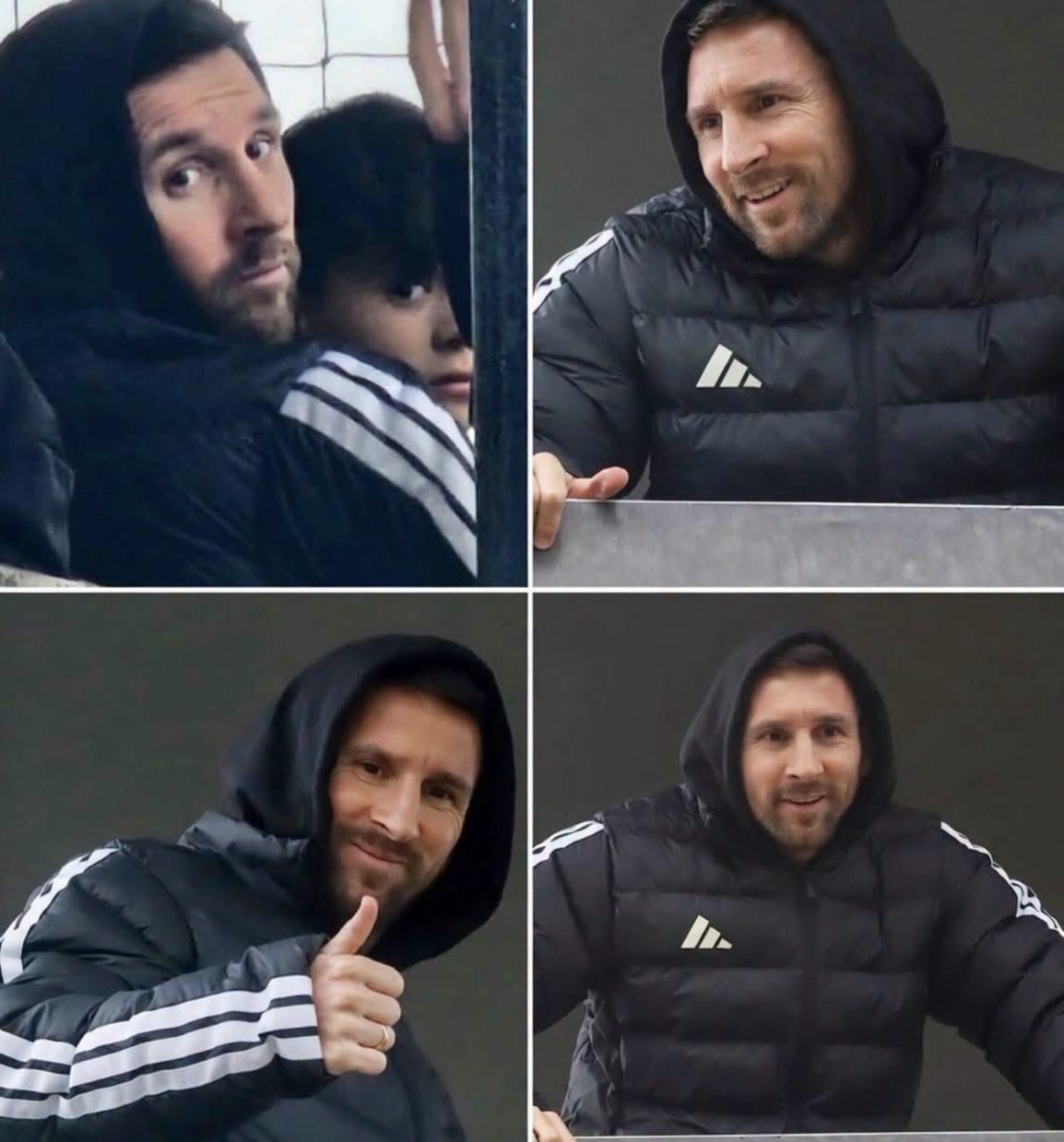 Messi lộ diện (Ảnh: marca)