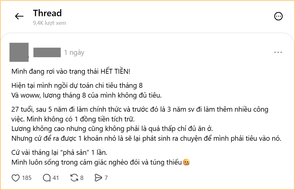 Cứ vài tháng lại “phá sản” 1 lần (Ảnh chụp màn hình)