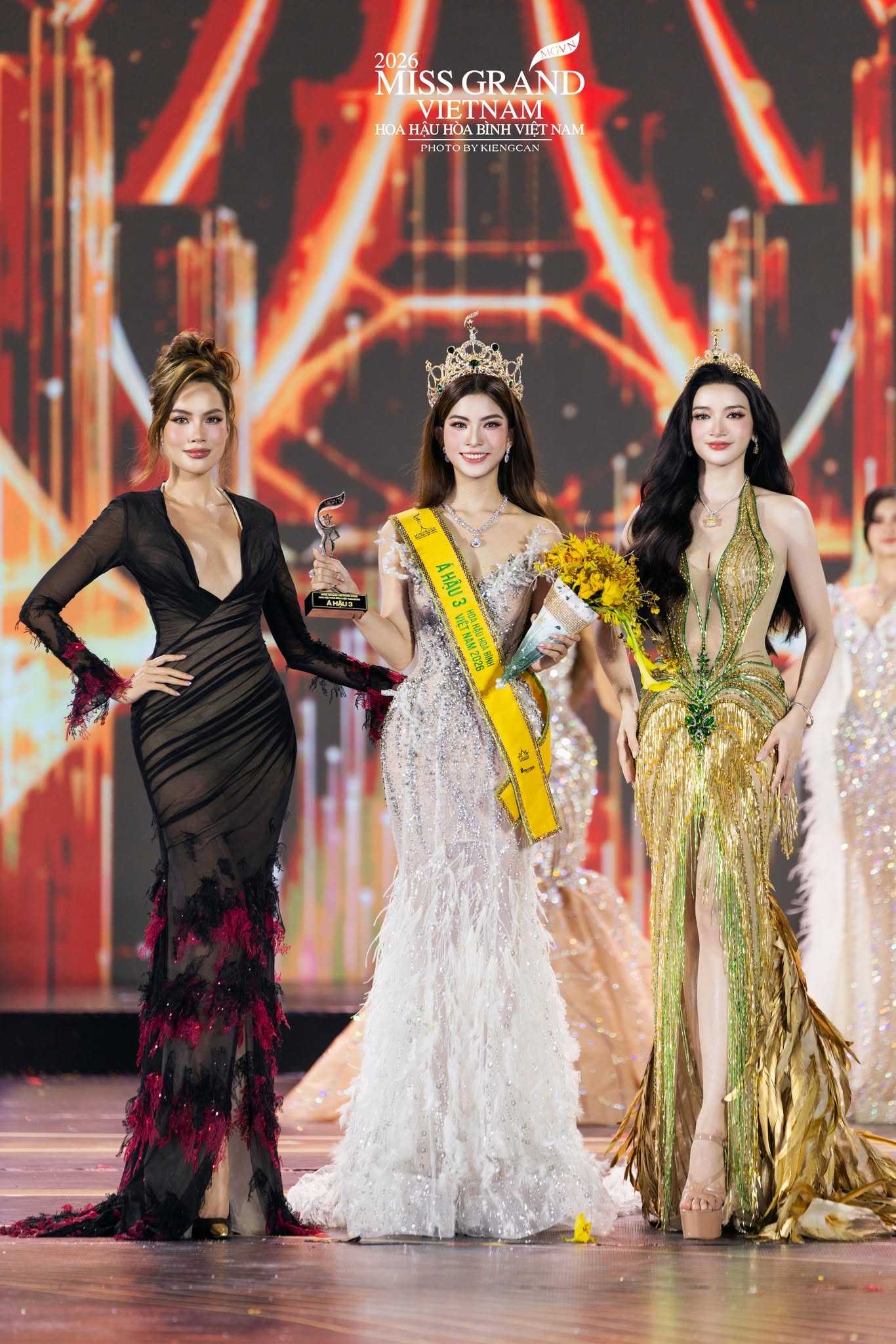 Kim Ngọc là Á hậu 3 Miss Grand Vietnam 2026