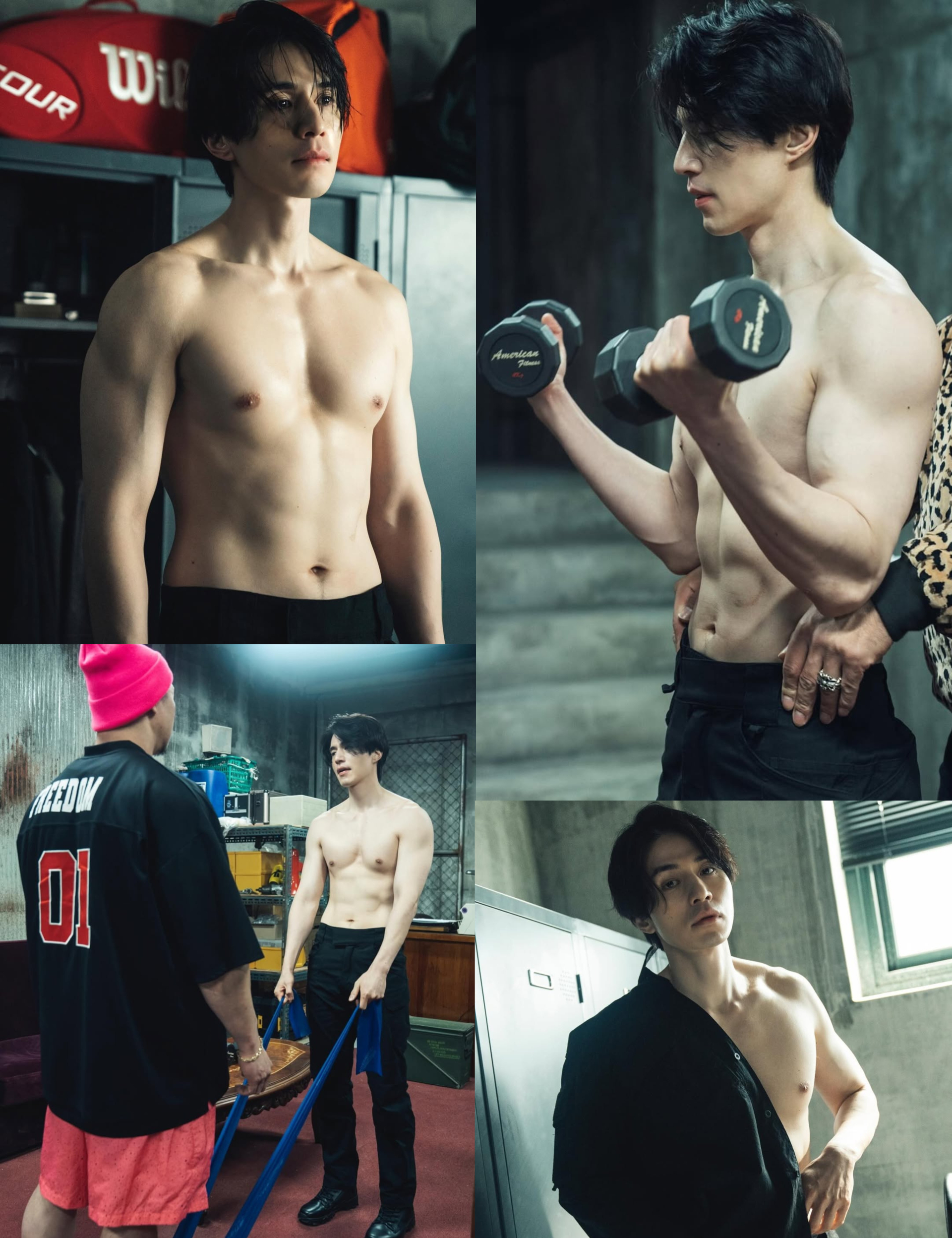 Ở tuổi 45, Lee Dong Wook vẫn đang rất chăm chỉ tập luyện với tâm thế