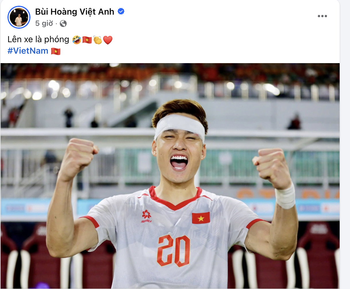Bùng nổ MXH của ĐT Việt Nam: Bùi Hoàng Việt Anh