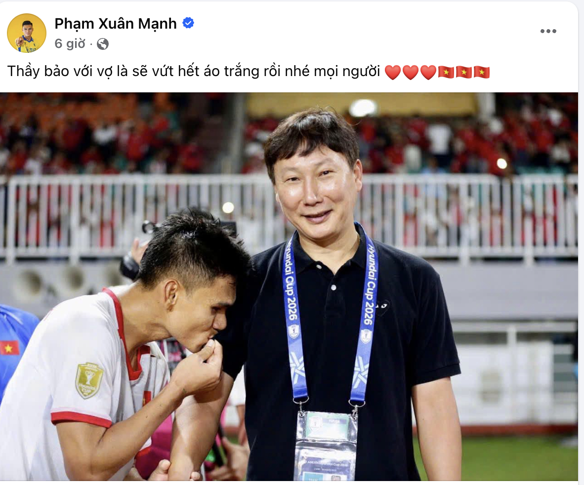 Bùng nổ MXH của ĐT Việt Nam: Bùi Hoàng Việt Anh