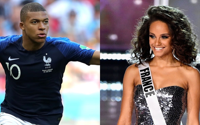 Mbappe từng vướng tin đồn hẹn hò hoa hậu Pháp (Ảnh: Getty