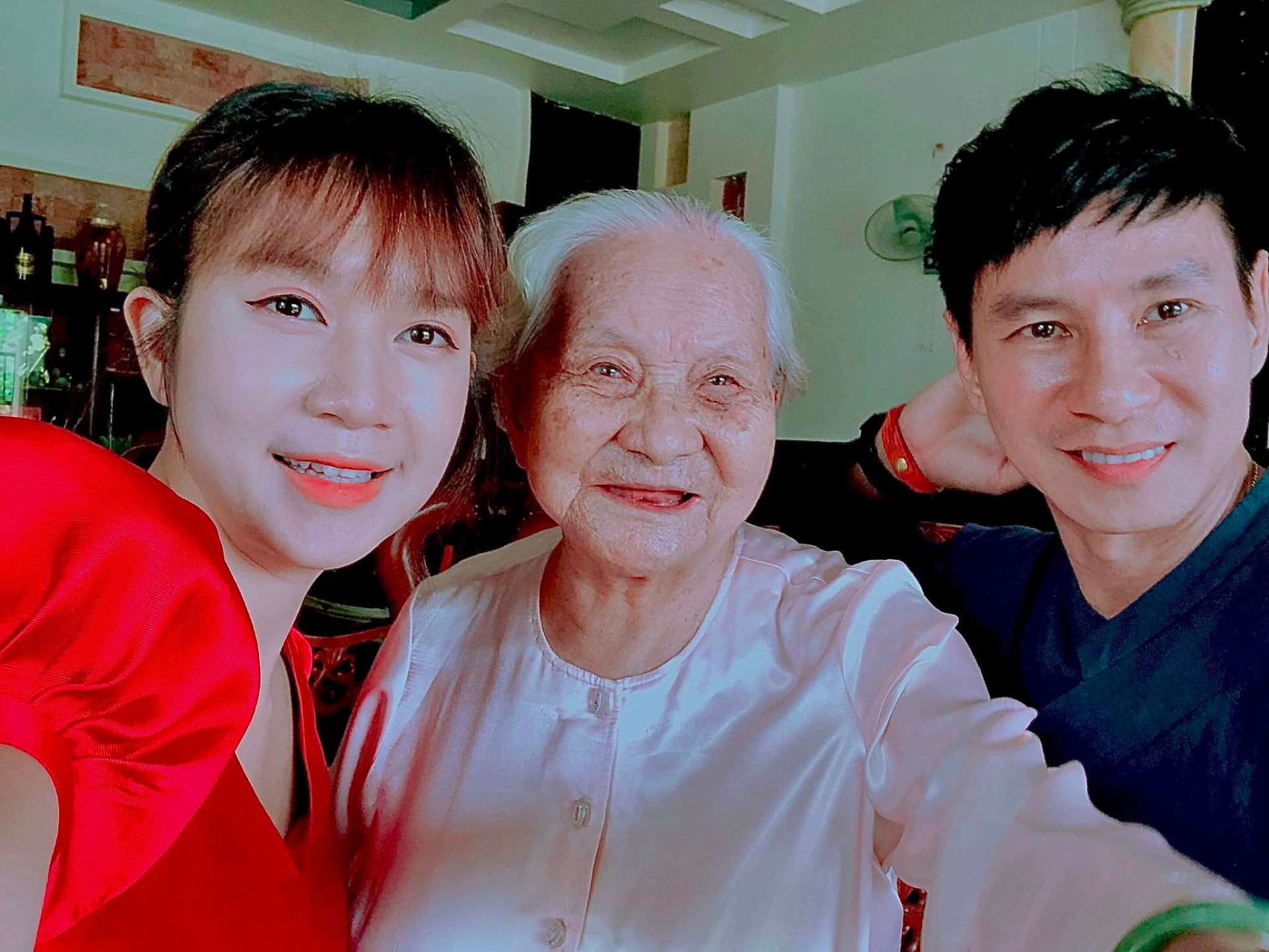 Minh Hà từng dành nhiều mỹ từ khi nói về gia đình chồng tại Tiền Giang 