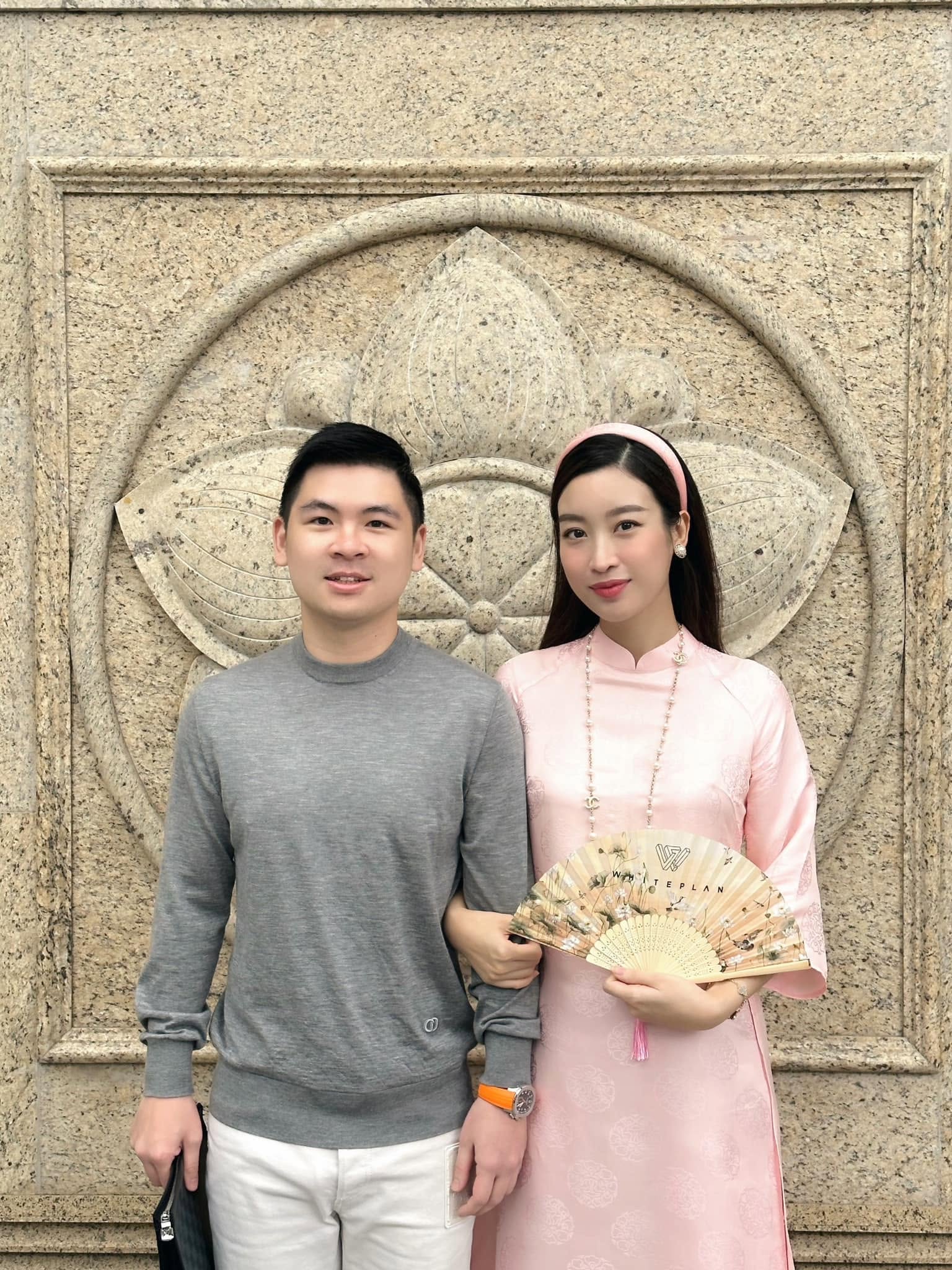 Vợ chồng Đỗ Mỹ Linh có nhiều nét tương đồng về môi trường sống, truyền thống gia đình