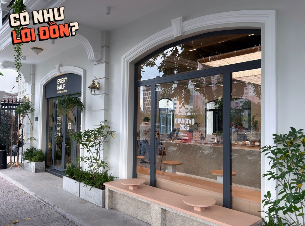 Vì sao Every Half Bến Vân Đồn lại tối giản đến vậy dù nằm trong mặt bằng di sản 100 tuổi tuyệt đẹp?