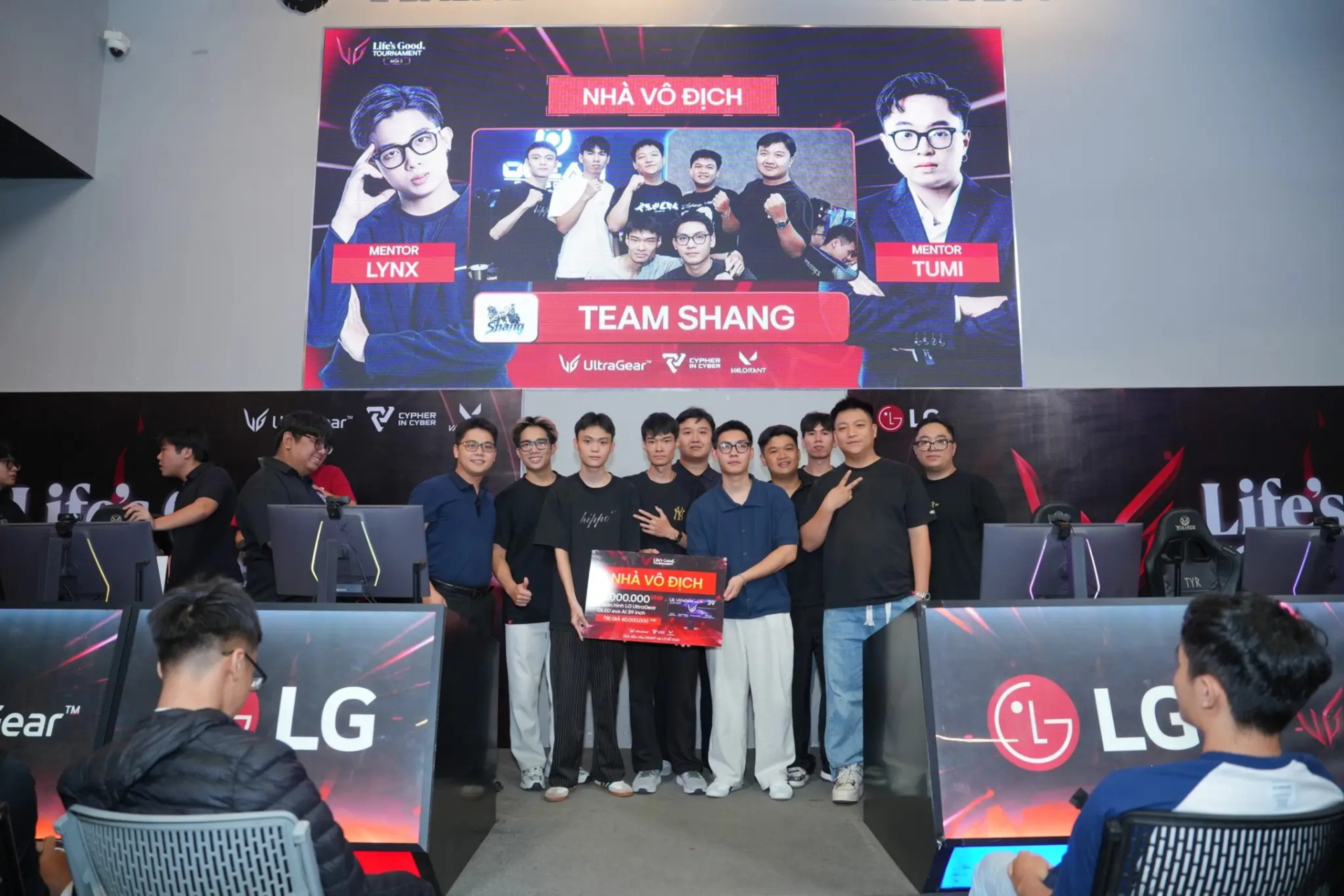 Đội tuyển SHANG lên ngôi vô địch giải đấu Life's Good Tournament 2026 bộ môn VALORANT