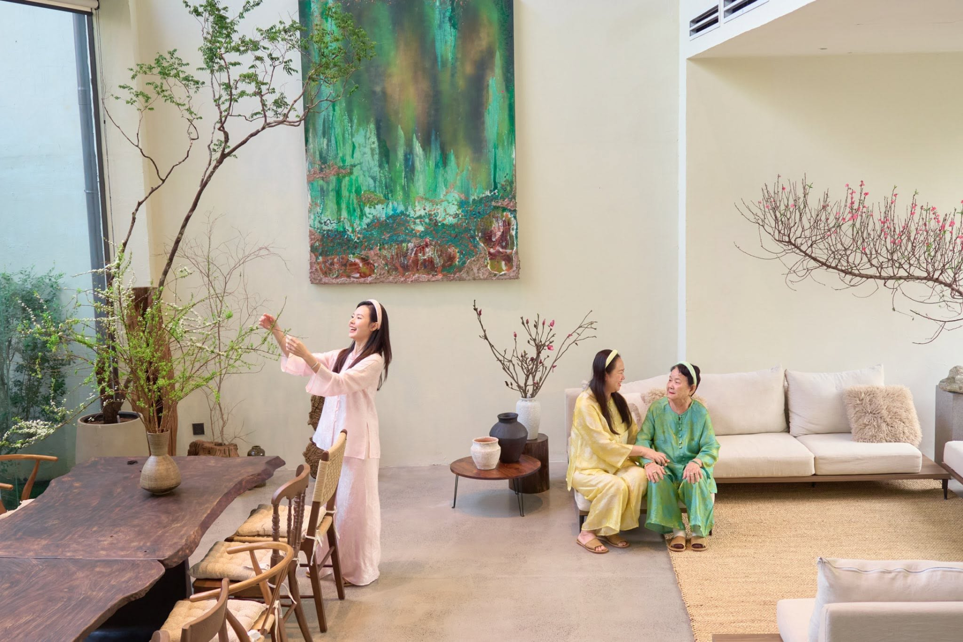 Gia đình Midu sống trong căn nhà có diện tích rộng, thiết kế hiện đại