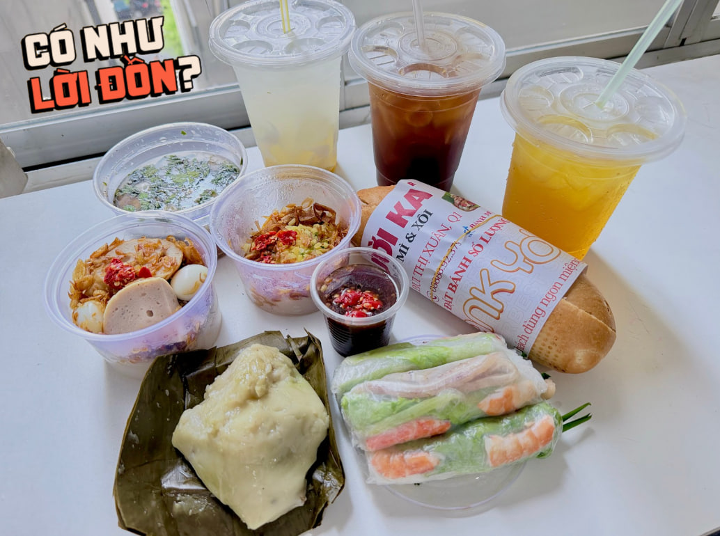 Bụng réo giữa giờ, có ngay loạt món ngon tiếp sức cho học sinh, sinh viên