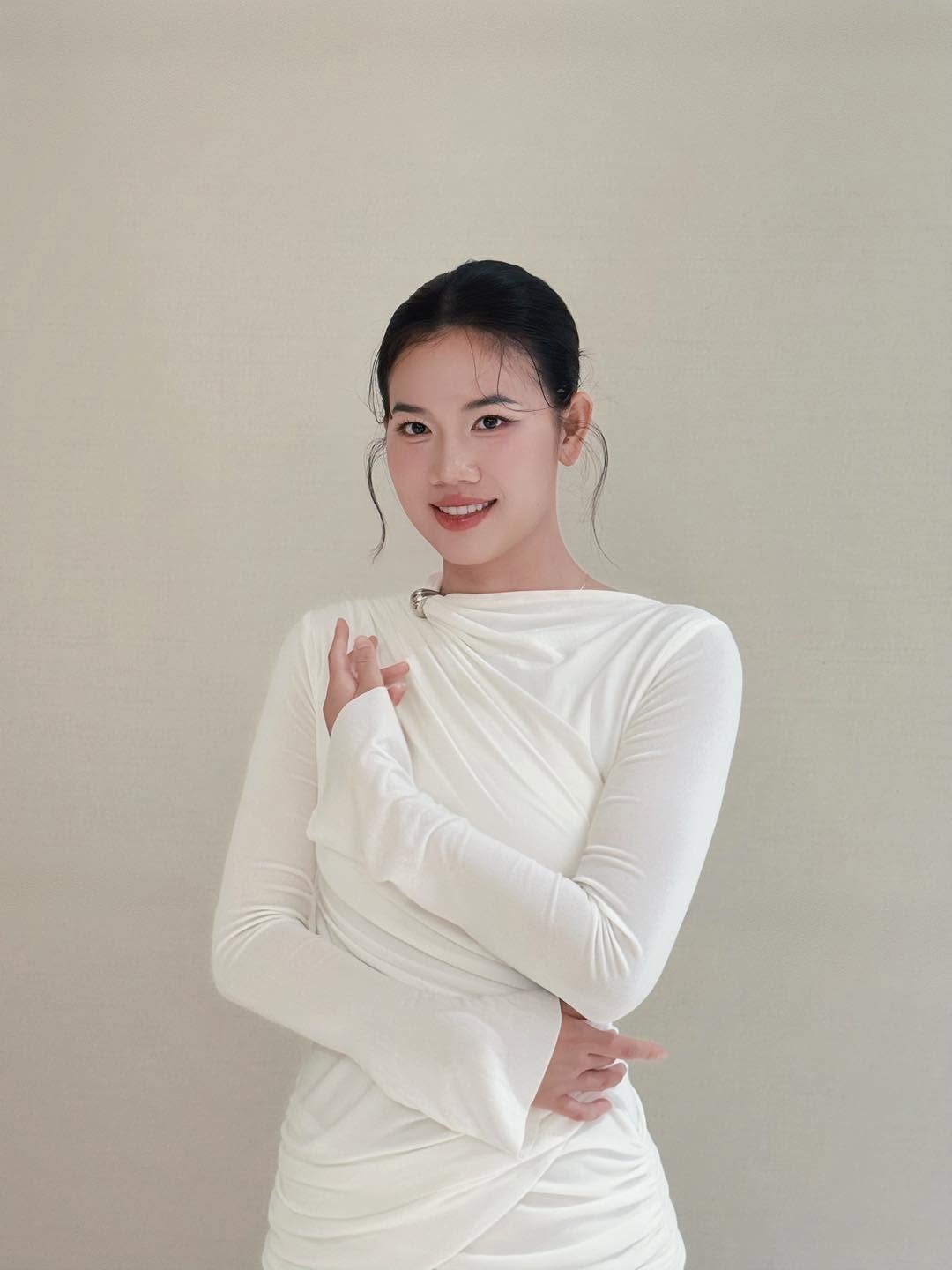 Ánh Viên lột xác về ngoại hình (Ảnh: FBNV)